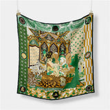 Printed Satin Head Wrap Scarf For Warmth & Style_Cwasc0662