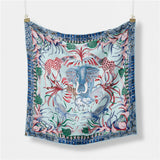 SILKY ANIMAL PRINT SCARF MOTHERS DAY GIFT_CWASC0643