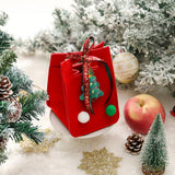 Felt Xmas Apple Bag Gift Box Tote Pouch_Cwmm10578