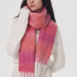 GRADIENT WOOL SCARF FOR WOMEN LUXURY WINTER WARMTH_CWASC0328