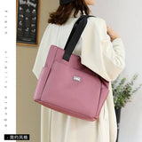 LARGE CAPACITY NYLON CANVAS SHOULDER MESSENGER BAG_CWAB3498