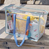 Large-Capacity Transparent Jelly Beach Pvc Bag