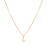 Simple And Fashionable Glossy 26-Letter Necklace