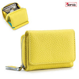Trifold Mini Large Capacity Leather Wallet_Cwab3703