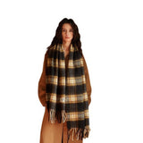 FAUX CASHMERE SCARF THICK SOFT REVERSIBLE WRAP_CWASC2373