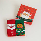 2 PAIRS OF WARM AND THICK CHRISTMAS SOCKS IN A BOX_CWMS0968