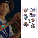 GLOW IN THE DARK SPORT TATTOOS SWEATPROOF SET_CWMM8387