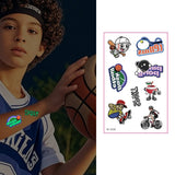 GLOW IN THE DARK SPORT TATTOOS SWEATPROOF SET_CWMM8387