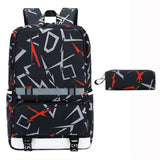 BACKPACKS FOR SCHOOL BOYS OXFORD LIGHTWEIGHT BAG_CWAB5468