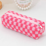 Chessboard Checker Pen Bag Simple Makeup Bag_Cwab1211