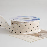 PEARL EDGE SMALL POLKA DOT RIBBON DIY RIBBON_CWMM5768