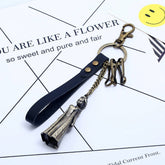 CREATIVE CAR PENDANT RETRO LEATHER KEYCHAIN_CWMM5032