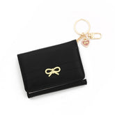 KOREAN BOW TRIFOLD WALLET WITH HEART DESIGN_CWAB4968