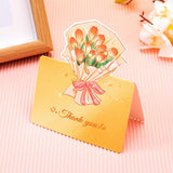 THREE DIMENSIONAL BOUQUET FLOWER GREETING CARD_CWMM1029