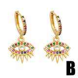 DEVILS EYE PENDANT EARRINGS_CWAJE0993