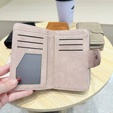 New Forest Style Retro Vertical Zipper Wallet_Cwab06250