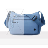 CASUAL SIMPLE MULTI LAYER NYLON SHOULDER BAG_CWASC1779