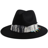 Autumn And Winter Tie-Dye Panama Hat_Cwah1886