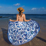 OVERSIZED MULTI WAY BEACH DRESS SUN PROOF CAPE_CWBLS0465