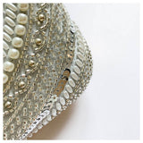 BEADED SEQUIN CELEBRITY HANDHELD EVENING CLUTCH _CWAB3246
