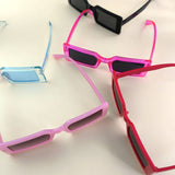 BASIC SIMPLE SQUARE SUNGLASSES_CWASG0091