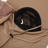 QUICK DRY JUNGLE SUN HAT WITH FACE FLAP FOR HIKING_CWAH3803