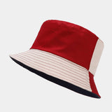 OUTDOOR SUN VISOR SPLICING BUCKET HAT_CWAH1635