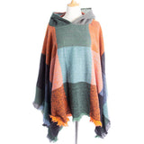 2024 NEW LARGE PLAID CAPE SHAWL_CWASC1207