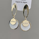 LIGHT LUXURY ROUND SHELL EARRINGS_CWAJE1526