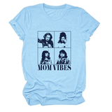 Trendy Casual Womens Crew Neck T-Shirt