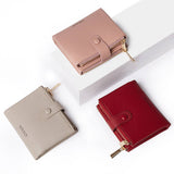 Women Fashion Double Zipper Wallet_Cwab1242