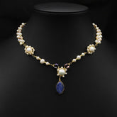 NEW DESIGN NATURAL FRESHWATER PEARL NECKLACE_CWAJE3834