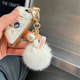 CUTE BUNNY CAR KEYCHAIN PENDANT ACCESSORIES_CWMM2595
