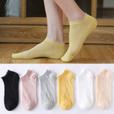 Women'S Solid Color Mesh Breathable Socks_Cwms2044