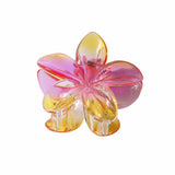 NEW GRADIENT PLUMERIA CLAW CLIP FOR WOMEN_CWAHA1057