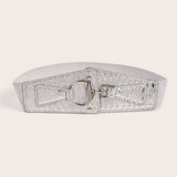 Cwabe0563_Solid Color Multi Functional Elastic Belt