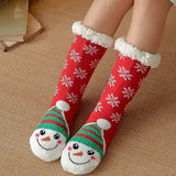 CHRISTMAS SERIES FUZZY INDOOR SLIPPER SHOES_CWMS0731
