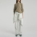 Waffle Commuter Style Single-Breasted Hoodie