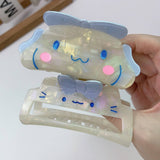 CUTE CARTOON CLOUD KITTEN HAIR CLAWS CLEAR GIRL_CWAHA1349