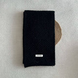 Wool Blend Knit Scarf Dual-Sided Winter Wrap_Cwasc2352