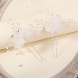 NEW BEAUTIFUL SILK FLOWER BRIDAL HAIR ACCESSORIES_CWAHA2782