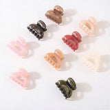 Cwaha07423_Hollow Half Round Hair Claw Clip For Women