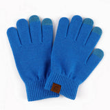 Winter Candy-Colored Warm Five-Finger Gloves_Cwag0393