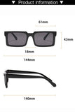 BASIC SIMPLE SQUARE SUNGLASSES_CWASG0089