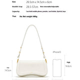 Vintage Pudding Bag Adjustable Shoulder Purse_Cwab5328