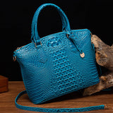 CROCODILE PATTERN HANDBAG SHOULDER BAG_CWAB0571