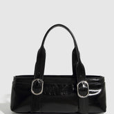 CLASSIC BUCKLE BOSTON ZIPPER HANDBAG FOR WOMEN_CWAB5717