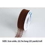FASHION LACE 3CM LACE RIBBON DIY RIBBON_CWMM5770