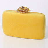 FASHION FLOWER DIAMOND SHOULDER BAG CLUTCH BAG_CWAB0601