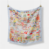 MIDDLE EASTERN KEFFIYEH SCARF FOR TRAVEL HEADWEAR_CWASC0652